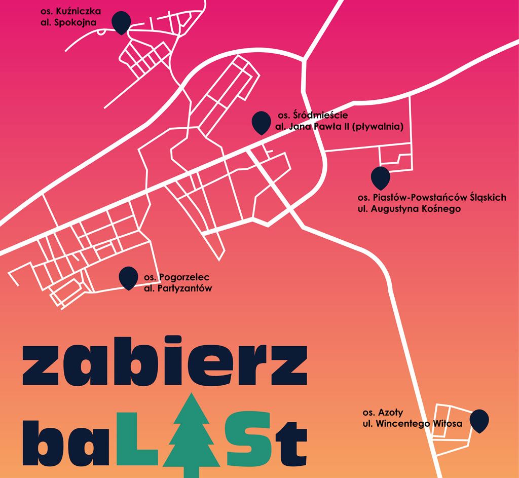 Lokalizacja punktów - mapa Lokalizacja punktów - mapa