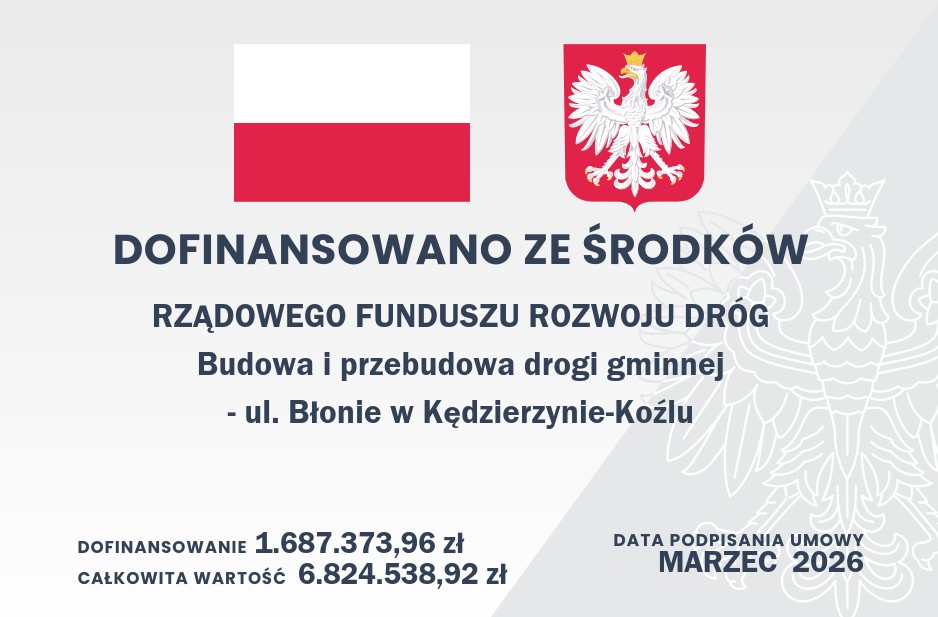 Budowa i przebudowa drogi gminnej – ul. Błonie w Kędzierzynie-Koźlu Budowa i przebudowa drogi gminnej – ul. Błonie w Kędzierzynie-Koźlu