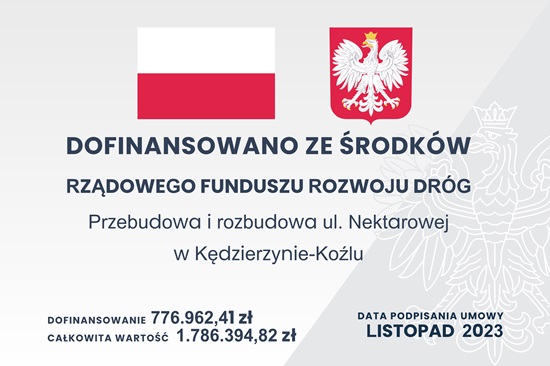 Przebudowa i rozbudowa ul. Nektarowej w Kędzierzynie-Koźlu Przebudowa i rozbudowa ul. Nektarowej w Kędzierzynie-Koźlu
