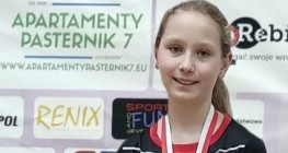 Nowy sezon Oliwia rozpoczyna od medalu