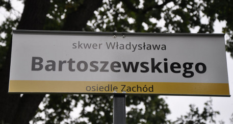 Władysław Bartoszewski patronem skweru w Kędzierzynie-Koźlu
